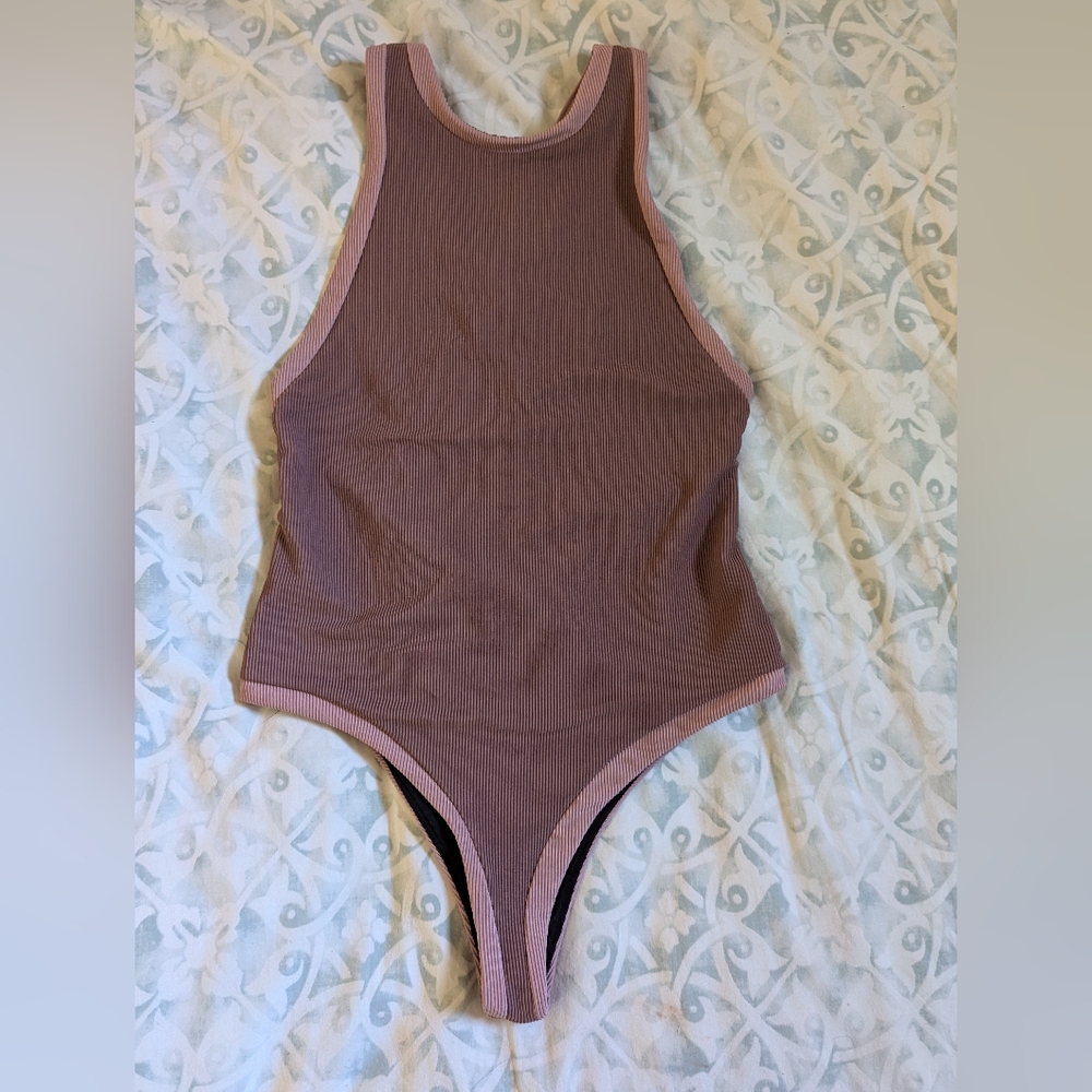 Free People Beach Riot Steph Ribbed One Piece Swimsuit NWOT